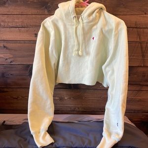 Champion crop sweatshirt